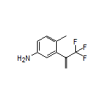 4-Methyl-3-[1-(trifluoromethyl)vinyl]aniline