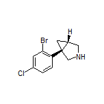 (1R,5S)-1-(2-Bromo-4-chlorophenyl)-3-azabicyclo[3.1.0]hexane