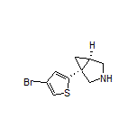 (1R,5R)-1-(4-Bromo-2-thienyl)-3-azabicyclo[3.1.0]hexane
