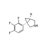 (1S,5R)-1-(2,3,4-Trifluorophenyl)-3-azabicyclo[3.1.0]hexane