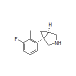 (1S,5R)-1-(3-Fluoro-2-methylphenyl)-3-azabicyclo[3.1.0]hexane