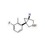 (1R,5S)-1-(3-Fluoro-2-methylphenyl)-3-azabicyclo[3.1.0]hexane