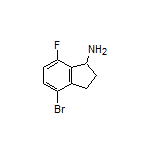 1-Amino-4-bromo-7-fluoroindane
