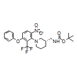 (S)-N-Boc-1-[1-[6-nitro-3-phenoxy-2-(trifluoromethyl)phenyl]-3-piperidyl]methanamine