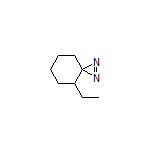 4-Ethyl-1,2-diazaspiro[2.5]oct-1-ene