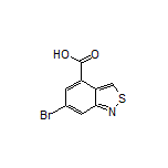 6-Bromobenzo[c]isothiazole-4-carboxylic Acid