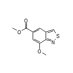 Methyl 7-Methoxybenzo[c]isothiazole-5-carboxylate