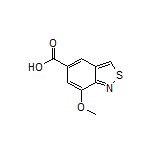 7-Methoxybenzo[c]isothiazole-5-carboxylic Acid