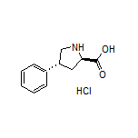 (2R,4R)-4-苯基吡咯烷-2-甲酸盐酸盐