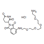4-[(14-Amino-3,6,9,12-tetraoxatetradecyl)amino]-2-(2,6-dioxopiperidin-3-yl)isoindoline-1,3-dione Hydrochloride