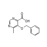 5-(Benzyloxy)-6-methylpyrimidine-4-carboxylic Acid