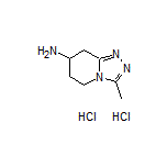 3-Methyl-5,6,7,8-tetrahydro-[1,2,4]triazolo[4,3-a]pyridin-7-amine Dihydrochloride