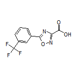 5-[3-(Trifluoromethyl)phenyl]-1,2,4-oxadiazole-3-carboxylic Acid