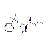 Ethyl 5-[2-(Trifluoromethyl)phenyl]-1,2,4-oxadiazole-3-carboxylate