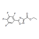 Ethyl 5-(2,3,4,5-Tetrafluorophenyl)-1,2,4-oxadiazole-3-carboxylate