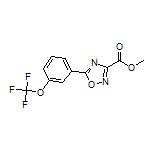 Methyl 5-[3-(Trifluoromethoxy)phenyl]-1,2,4-oxadiazole-3-carboxylate