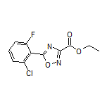 Ethyl 5-(2-Chloro-6-fluorophenyl)-1,2,4-oxadiazole-3-carboxylate