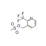 [2-(Trifluoromethyl)-3-pyridyl]methyl Methanesulfonate