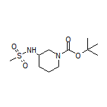 N-(1-Boc-3-piperidyl)methanesulfonamide