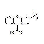 2-[2-[[4-(Trifluoromethyl)-2-pyridyl]oxy]phenyl]acetic Acid
