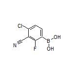 4-Chloro-3-cyano-2-fluorophenylboronic Acid