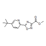Methyl 5-[5-(tert-Butyl)pyridin-2-yl]-1,2,4-oxadiazole-3-carboxylate