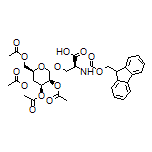 (S)-2-(Fmoc-amino)-3-[[(2S,3S,4S,5R,6R)-3,4,5-triacetoxy-6-(acetoxymethyl)tetrahydro-2H-pyran-2-yl]oxy]propanoic Acid