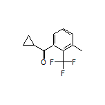 Cyclopropyl[3-methyl-2-(trifluoromethyl)phenyl]methanone