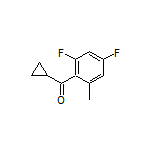 Cyclopropyl(2,4-difluoro-6-methylphenyl)methanone