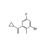 1-Bromo-3-(1-cyclopropylvinyl)-5-fluoro-2-methylbenzene