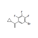 1-Bromo-5-(1-cyclopropylvinyl)-2,3,4-trifluorobenzene