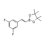 (E)-(3,5-Difluorostyryl)boronic Acid Pinacol Ester