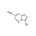 7-Bromopyrrolo[1,2-b]pyridazine-3-carbonitrile