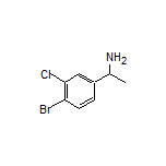1-(4-Bromo-3-chlorophenyl)ethanamine
