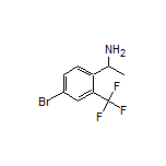1-[4-Bromo-2-(trifluoromethyl)phenyl]ethanamine