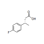 (S)-3-(4-Fluorophenyl)butanoic Acid