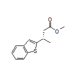 Methyl (S)-3-(Benzo[b]thiophen-2-yl)butanoate