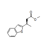 Methyl (R)-3-(Benzo[b]thiophen-2-yl)butanoate