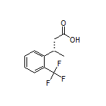 (S)-3-[2-(Trifluoromethyl)phenyl]butanoic Acid