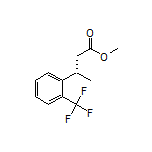 Methyl (S)-3-[2-(Trifluoromethyl)phenyl]butanoate