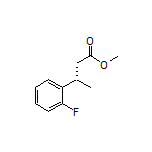 Methyl (S)-3-(2-Fluorophenyl)butanoate