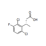 (S)-3-(2,6-Dichloro-3-fluorophenyl)butanoic Acid