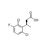 (R)-3-(2,6-Dichloro-3-fluorophenyl)butanoic Acid