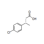 (S)-3-(4-Chlorophenyl)butanoic Acid