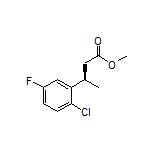 Methyl (R)-3-(2-Chloro-5-fluorophenyl)butanoate