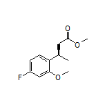 Methyl (R)-3-(4-Fluoro-2-methoxyphenyl)butanoate