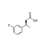 (R)-3-(3-Fluorophenyl)butanoic Acid