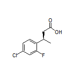 (R)-3-(4-Chloro-2-fluorophenyl)butanoic Acid