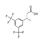 (S)-3-[3,5-Bis(trifluoromethyl)phenyl]butanoic Acid