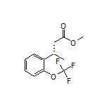 Methyl (S)-3-[2-(Trifluoromethoxy)phenyl]butanoate